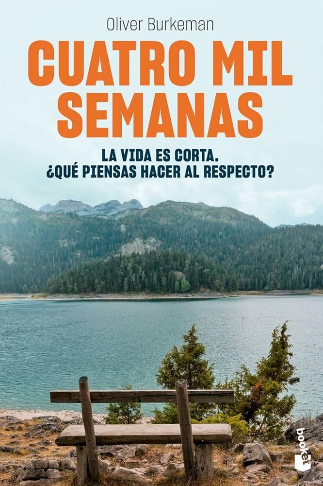 Portada: Cuatro mil semanas